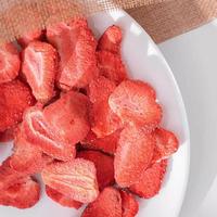 Hete Verkopende Suikervrije Aardbeiensnack Gevriesdroogd Fruit Gevriesdroogd Aardbeienplak