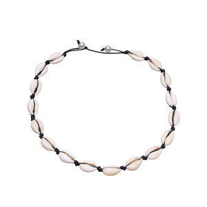 <b>Shell</b> Necklace Set With Pearl And Crushed <b>Shell</b> Women's Fashion Jewelry Gift Set For Beach Wear - Product Image 2