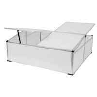 Mini serre extérieure en aluminium pliable cadre froid en aluminium maison verte pour plante