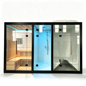 Swankia saune in legno <span class=keywords><strong>termo</strong></span> legno Sauna all'aperto stufa e combinazione bagno turco per l'europa - Product Image 6