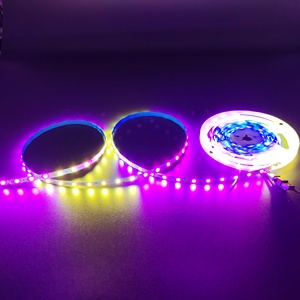 Tiras de Luces <span class=keywords><strong>LED</strong></span> WS2811 WS2812, 60 <span class=keywords><strong>LED</strong></span>/144 <span class=keywords><strong>LED</strong></span>, <span class=keywords><strong>5V</strong></span> 12V, <span class=keywords><strong>SMD5050</strong></span> <span class=keywords><strong>RGB</strong></span> con IC, Píxeles Digitales Individuales, Tira <span class=keywords><strong>LED</strong></span> Inteligente WS2812b <span class=keywords><strong>RGB</strong></span> - Product Image 6
