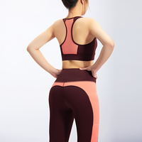 Vêtements de Yoga personnalisés 2 Piere, costume de Yoga, Fitness, exercice, entraînement, course, vêtements de costume de Yoga
