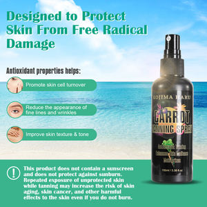 Etiqueta privada de alta calidad Vegan Sun Instant Self Facial Tanner Ligero Body Face Tanning Spray - Product Image 4