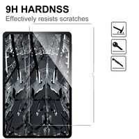 Untuk Xiaomi Pad 6 / Pad 6 Pro Tablet pelindung layar penuh 2.5D tepi lurus kaca antigores Film layar