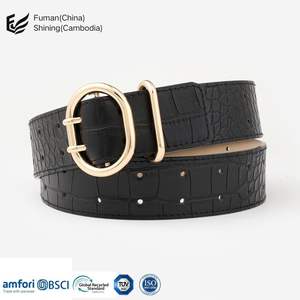 Ceintures décontractées en plastique en cuir PU personnalisables pour femmes ceintures élastiques boucles en alliage Style à la mode y compris d'autres Styles - Product Image 2