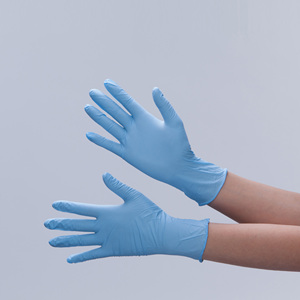 4 مل 9 بوصة ، فحص معملي بطول البحيرة شاشة لمس زرقاء ، قفازات نيتريل لغرف التنظيف مجانًا - Product Image 2