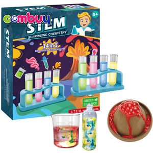 Kit de jeu chimique 14 en 1, jouet pour enfants, expérimentation, <span class=keywords><strong>science</strong></span> - Product Image 2