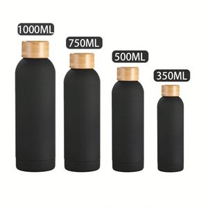Botella de Agua Aislada al Vacío de Acero Inoxidable de 40 oz con Pajita para Gimnasio, Yoga y Ejercicio al Aire Libre - Product Image 3