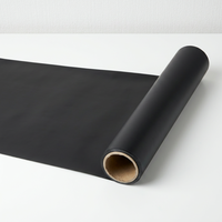 Both Sides Black Conductive Cloth Cu/Ni Plated Fiber Low Impedance for Consumer Electronic Component Shielding and ESD Grounding