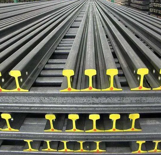 Заводская цена, железная дорога, стальные рельсы, тяжелые рельсы, металлические железнодорожные стальные рельсы
