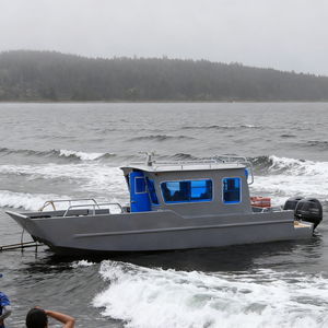 Barco de carga de cabina de aluminio Premium de <span class=keywords><strong>venta</strong></span> directa de fábrica, buque utilitario de 27 pies construido para trabajo marino pesado - Product Image 2