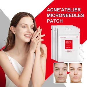 Hàn Quốc ban đầu vô hình Hydrocolloid mụn vá nhãn hiệu riêng nhanh chóng và dễ dàng hình bầu dục Hydrocolloid vá Stickers với logo - Product Image 2