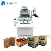 Máquina Automática de Impresión Digital de una Sola Pasada para Cajas de Regalo y Bolsas de Papel, Impresora de Inyección de Tinta de una Sola Pasada Yishide S400 para Pequeñas Empresas
