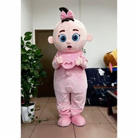 Costume gonflable Shengchi pour révélation du sexe, C'est un garçon ou une fille, Canon à confettis rose et bleu, Baby Shower, Extérieur, Mascotte adulte, Clowns, Cirque