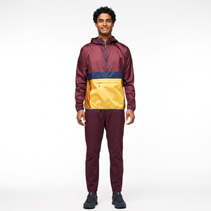 Hecho en Pakistán Ropa para exteriores Chaquetas de estilo cortavientos Estilo personalizado Venta al por mayor Chaquetas cortavientos de material de nylon - Product Image 1