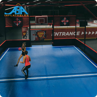 Drop Stitch Parkour Trampoline Park Air Track Floor Tumble Gonflable Air Track Basketball Court