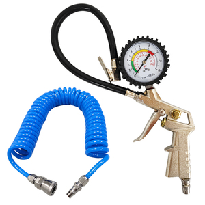 Kit de Inflador de Neumáticos y Manómetro con Cuerpo de Metal de Latón - Product Image 5