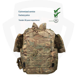 Doublesafe Molle <span class=keywords><strong>Full</strong></span> <span class=keywords><strong>Body</strong></span> <span class=keywords><strong>Vest</strong></span> Outdoor Ballistische Camouflageplaat Drager Tactisch <span class=keywords><strong>Vest</strong></span> Pantservest <span class=keywords><strong>Vest</strong></span> - Product Image 5