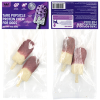 Friandises à mâcher pour chiens en forme de crème glacée, saveur fruitée, riches en protéines, pour le nettoyage dentaire – Fournisseur d'usine
