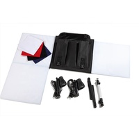 Mingxing mini 2 LED Paneller katlanır taşınabilir fotoğraf stüdyo ışığı çadır kiti
