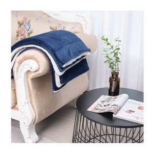 Couverture polaire <span class=keywords><strong>Sherpa</strong></span> grise en peluche, différentes tailles - Product Image 6