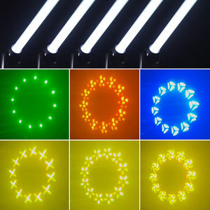 ZY 295W <span class=keywords><strong>Zoom</strong></span> Wash lumière principale mobile sharpy lumière faisceau mobile lumière de scène avec bande Led pour DJ Disco Party - Product Image 6