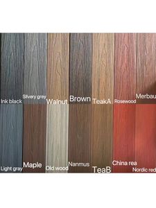 Revêtement de terrasse en WPC durable pour l'extérieur, antidérapant, imperméable, avec finition grain de bois, entretien minimal, conserve sa beauté - Product Image 6