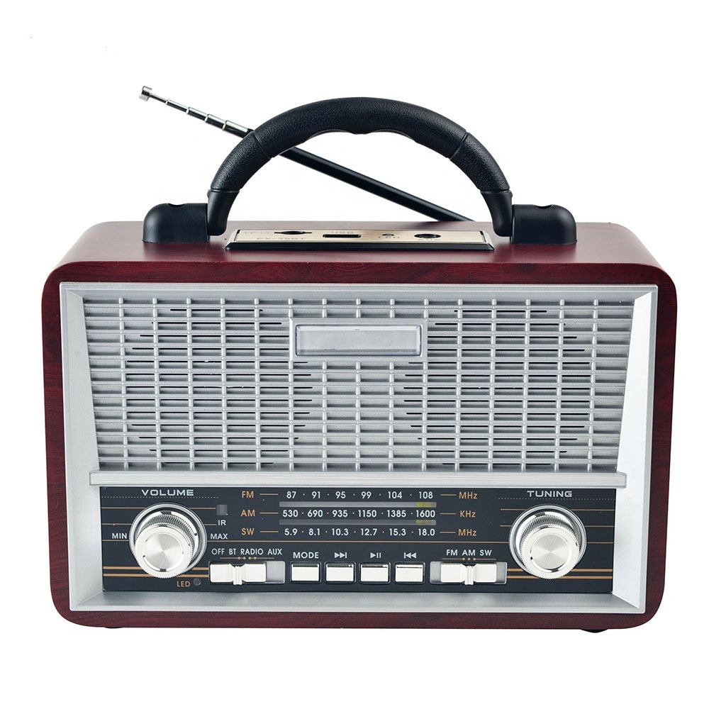 Лидер продаж; Классические винтажные Ретро Радио FM AM SW 3 модный ремешок радио с поддержкой USB, SD карт памяти TF Mp3 проигрыватель деревянный радио PX-35BT