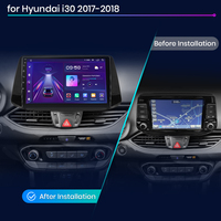 Autoradio Android avec navigation sans fil CarPlay Junsun V1 EU Stock pour Hyundai I30 2017-2018, système multimédia automobile