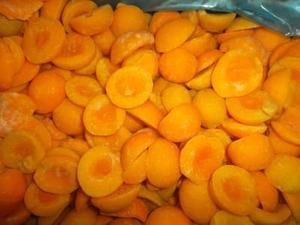 Moitiés d'abricot congelés de haute qualité 10kg Prix des fruits d'abricot congelés IQF en vrac - Product Image 5