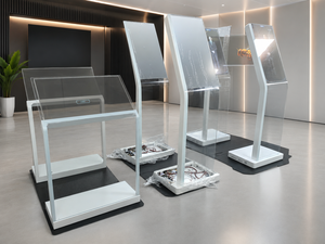 Écran d'affichage numérique OLED transparent vertical de 30 pouces, 55 pouces, 77 pouces pour centre commercial, magasin de détail, affichage TL3 - Product Image 1