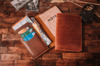 Diario de Cuero Recargable, Diario Hecho a Mano, Diario de Cuero Personalizado Recargable