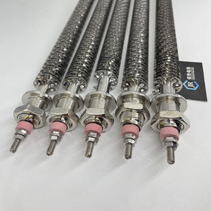 Pemanas Oven listrik elemen pemanas udara panas 380V 1600W M16 304Sus pemanas bersirip lurus - Product Image 6