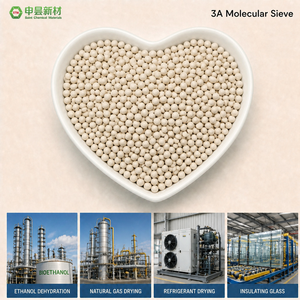 Setaccio Molecolare 3A per Essiccazione Gas <span class=keywords><strong>Naturale</strong></span>, Trattamento GPL, Perle di Zeolite, Alta Resistenza allo Schiacciamento, Adsorbente SAINT OEM - Product Image 1