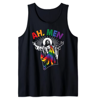 Drapeau LGBT T-shirt sans manches pour Gay Pride Month Transgender Rainbow Lesbian