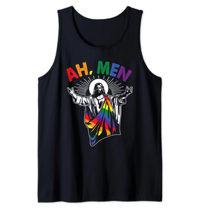 게이 프라이드 달에 대한 LGBT 플래그 민소매 티셔츠 트랜스젠더 레인보우 레즈비언 - Product Image 5