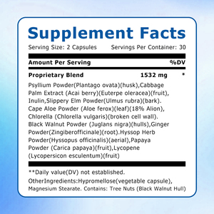 Capsules amincissantes OEM ODM avec mélange exclusif de suppléments alimentaires naturels à base de plantes, 60 capsules, capsules pour supprimer l'appétit - Product Image 2