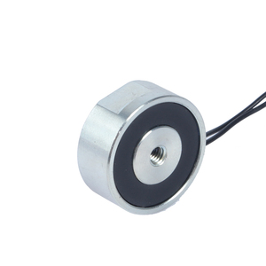 小型電磁磁石H2510Dc 12v 24v保持力5kg小型円形 - Product Image 3