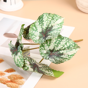 Feuilles artificielles miniatures murales pour décoration de Pâques, <span class=keywords><strong>tapis</strong></span> DIY à faible MOQ pour salon, feuilles artificielles pour mariage - Product Image 4