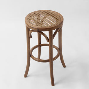 KVJ-2597 <span class=keywords><strong>Tabouret</strong></span> de <span class=keywords><strong>bar</strong></span> <span class=keywords><strong>Thonet</strong></span> en bois de hêtre courbé, style bistrot commercial pour mariage - Product Image 1