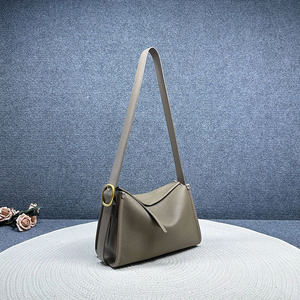Sac panier en cuir véritable, tendance et élégant, sac à bandoulière pour femme - Product Image 2