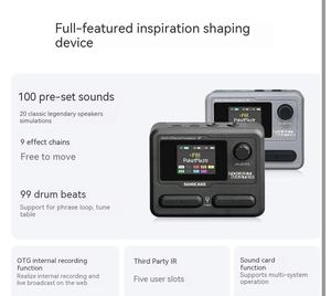 Sonicake Pocket Master Procesador <span class=keywords><strong>de</strong></span> Multiefectos y Pedal <span class=keywords><strong>de</strong></span> Efectos Portátil Mini BT para Guitarra Eléctrica y <span class=keywords><strong>Bajo</strong></span> Universal BK - Product Image 6