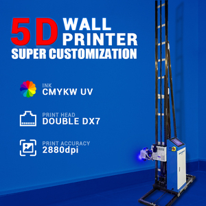 <span class=keywords><strong>Doppia</strong></span> DX7 4m alta 3D UV parete stampante macchina per pubblicità industria di grandi dimensioni <span class=keywords><strong>immagine</strong></span> - Product Image 6