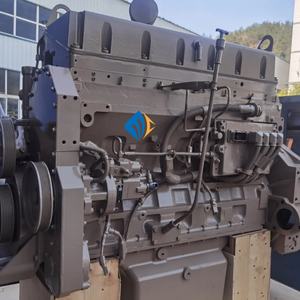 Camion de rideau de Shacman de grue monté par camion résistant de Shacman 8x4 pour le moteur de moteur de m11 Cummins Ism11 Cummins Usado - Product Image 5