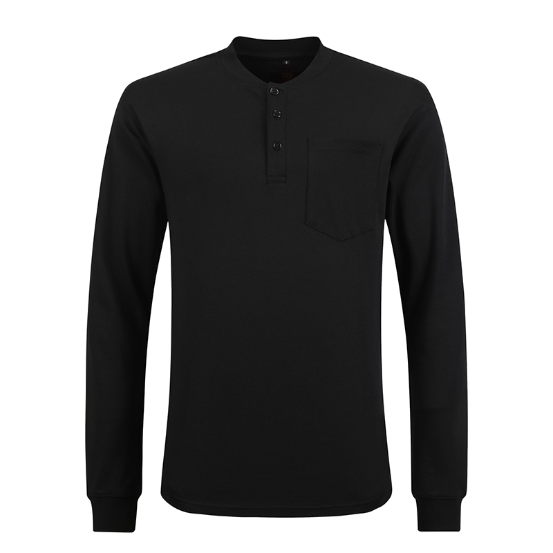 Изготовленная на заказ хлопковая огнестойкая рубашка с длинным рукавом для промышленной работы электрика