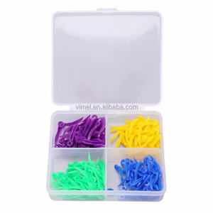 Cunei dentari monouso per denti con foro e cunei a matrice interprossimale in plastica - Product Image 1