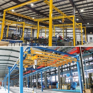 Indoor <strong>Light</strong> <strong>Crane</strong> <strong>System</strong> 0.5T-3T Standard <strong>Light</strong> Weight Aluminum Alloy Double Girder <strong>Overhead</strong> Integrated Hoisting <strong>Crane</strong> - Product Image 2