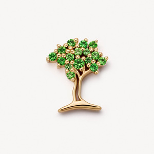 Phụ nữ thời trang tự làm tùy chỉnh 18K vàng mặt dây chuyền vòng cổ rỗng Kính mề đay hộp liên kết chuỗi đồng cá nhân Zircon nhỏ quyến rũ - Product Image 5