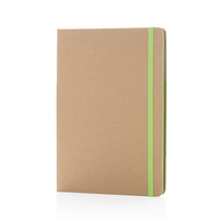 Carnet de notes A5 personnalisé avec estampage à chaud doré, couverture rigide, agenda quotidien avec bordure dorée