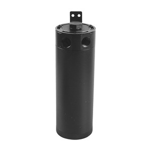 Aluminium Universal bingung 2-port tangki kaleng penangkap minyak panjang baru dengan Filter mesin pemisah minyak Mini - Product Image 3